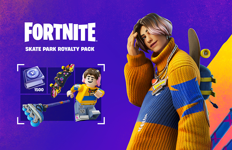 Fortnite - Skate Park Royalty Pack - Xbox live