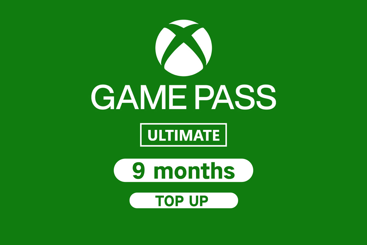 Top Up 9 Months Xbox Game Pass Ultimate - Available to all users (Xbox/Windows) - XGPU - Global