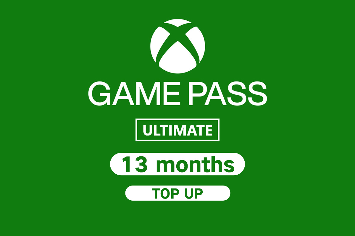 Top Up 13 Months Xbox Game Pass Ultimate - Available to all users (Xbox/Windows) - XGPU - Global