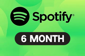 Spotify Premium Individual 6 months - Top-up